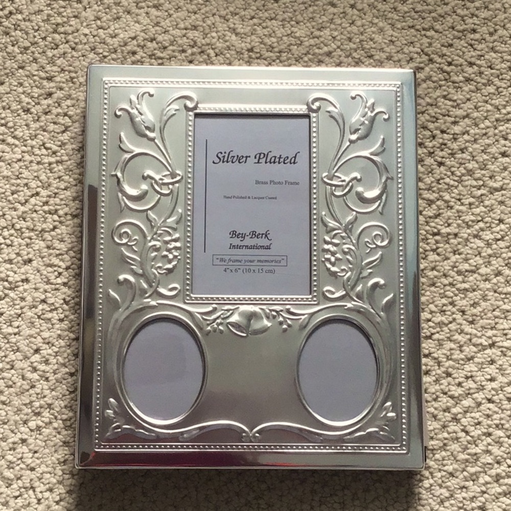 Silver Plated Photo Album. New.
